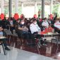Wabup PYR menghadiri Launching Ekosistem Pembiayaan KUR Klaster Pertanian Komoditi Jagung oleh OJK, di aula Waleta Kantor Bupati Minsel