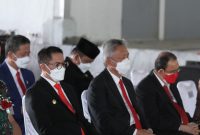 Bupati Bersama Wakil Bupati Minsel Hadiri Paripurna DPRD Kota Tomohon Dalam Rangka HUT Kota