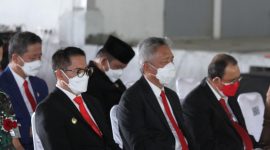 Bupati Bersama Wakil Bupati Minsel Hadiri Paripurna DPRD Kota Tomohon Dalam Rangka HUT Kota