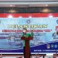Wabup Pdt. Petra Yani Rembang, M.Th menghadiri acara pelantikan pengurus Kerukunan Keluarga Kawanua (K3) Provinsi Kepulauan Riau/ foto saat mempromosikan Brand Cap Tikus 