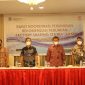 Wabup Minsel Pdt. Petra Yani Rembang, M.Th mewakili Bupati Minsel Frangky Donny Wongkar, SH menghadiri Rakor Perumusan Rekomendasi Factory Sharing Kementerian Koperasi dan UKM RI 