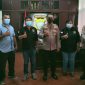 PWI Minsel melakukan kegiatan audiensi dengan Kapolres Minsel 