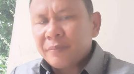 Lurah Uwuran Satu Kecamatan Amurang diduga melakukan pungutan liar terhadap warga pedagang, foto: Lurah Alfandy Mintje