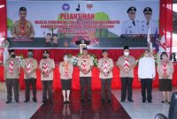 Bupati Minsel Franky Wongkar dilantik sebagai Ketua Majelis Pembimbing Cabang Gerakan Pramuka Minahasa Selatan