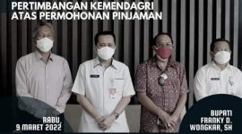 Bupati Minsel Franky Donny Wongkar, SH bersama Ditjen Bina Keuangan Daerah Kementerian Dalam Negeri