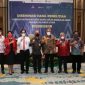 Bupati Minsel Franky Donny Wongkar menghadiri acara Pelaksanaan Diseminasi KPJU Unggulan UMKM Sulut