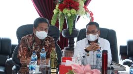 Wabup Minsel Petra Yani Rembang menerima kunjungan kerja balasan Wabup Sigi