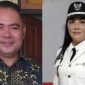 Camat Amurang Rommy Rumagit, S.Sos (kiri) dan Lurah Bitung Amurang Yanti Sumual, SH (kanan)