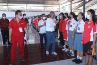 Bupati Minsel Franky Wongkar memimpin Upacara Pembukaan Seleksi Calon Anggota Paskibraka Tahun 2022
