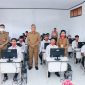 Bupati dan Wabup Minsel meninjau Pelaksanaan Ujian Pendidikan Kesetaraan (UPK) Kesetaraan Paket C Tahun Pelajaran 2021-2022