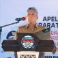 Bupati Minsel Franky Wongkar yang didampingi Wabup Petra Rembang memimpin Apel Kebangsaan ASN bulan April tahun 2022, serta memberikan bantuan kepada warga yang terdampak bencana