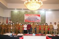 Wabup Petra Yani Rembang menghadiri acara Rembuk Stunting Kabupaten Minahasa Selatan