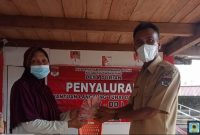 Pemdes Durian Kecamatan Sinonsayang, Minsel menyalurkan BLT DD Tahap I 2022