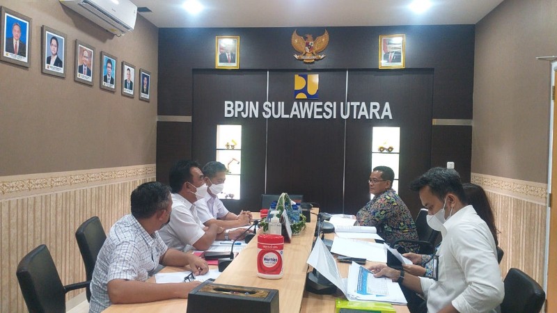 Wabup Minsel Petra Rembang berkunjung ke BPJN XV Manado, Sulut