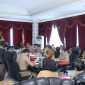 Bupati Minsel Franky Wongkar memimpin Rapat Koordinasi dan Evaluasi bersama kepala-kepala SKPD