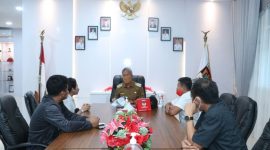 Bupati Minsel Franky Wongkar menerima kunjungan audiensi dan silahturahmi Kimia Farma