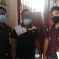 Pelaku MW saat dititipkan di Polres Minahasa Selatan