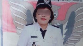 Oknum Kumtua Suluun Dua, yang diduga alergi wartawan