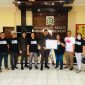 Sesi foto bersama Kejari Minsel dan PWI Minsel