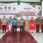 Sesi foto bersama di Ibadah Perayaan Pra Natal Pemkab Minsel 2022