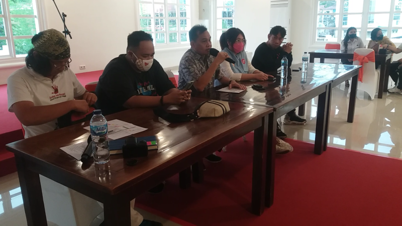 GTI Sulut dan GAK Sulut merayakan Hakordia 2022 bersama Aktivis AntiKorupsi dan LSM, juga Jurnalis di Sulawesi Utara