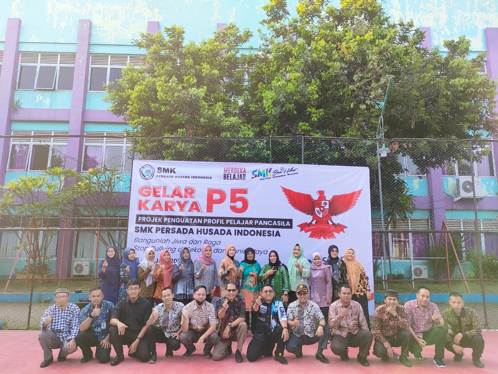SMK Persada Husada Indonesia Menggelar Kegiatan P5, Bertema: Bangunlah ...