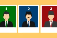 Ilustrasi gambar foto caleg 