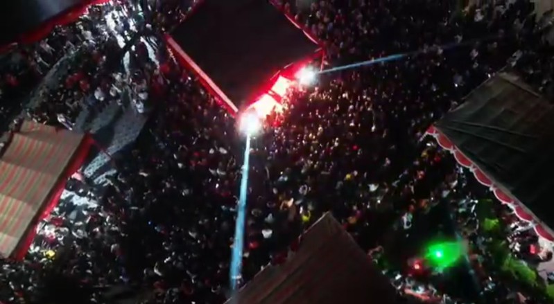 Gelaran Perayaan Pesta Rakyat HUT Kabupaten Minahasa Selatan Ke-21 Tahun, di RTP Pusat Kota Amurang