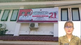 Foto: gedung BKAD Minsel/Kabid Perbendaharaan BKAD Kabupaten Minsel, Angel Mantiri 