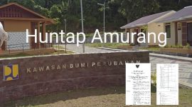 Foto: TelusurNews/ lokasi Huntap Amurang/SK Bupati Minsel dan Daftar Penerima Bantuan Huntap (inserted)
