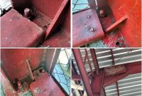 Foto: besi pada konstruksi Rumah Produksi Bersama (RPB) Factory Sharing yang berlokasi di Desa Kapitu Kecamatan Amurang Barat Minahasa Selatan, yang diduga merupakan besi bekas bongkaran bangunan Teguh Bersinar Amurang