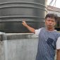 Foto: tong penampung air bersih yang belum berfungsi baik/ warga Fendi Kakondo 