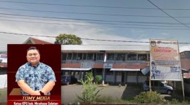 Inserted photo: Ketua KPU Minsel Tomy Moga/kantor KPU Minsel