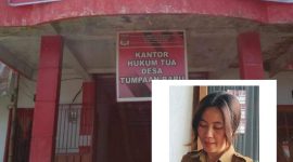 Inserted foto oknum Pj Kumtua Tumpaan Baru inisial JP alias Jessi 