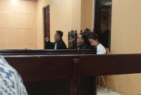 Foto saat persidangan Kasus Investasi Arisan Lelang Bodong di PN Amurang 