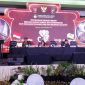 Foto: Ketua KPU Minsel Tommy Moga saat sambutan pada acara pembukaan Penyuluhan Produk Hukum Bersama Badan Adhoc dan Stakeholder dan Deklarasi Sahabat JDIH
