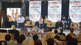 Foto: Debat Publik Kedua Calon Bupati dan Wakil Bupati Minsel 