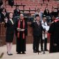 Foto: Michaela Elsiana Paruntu saat diambil sumpah dan janji Pimpinan Definitif DPRD Sulut Periode 2024-2029