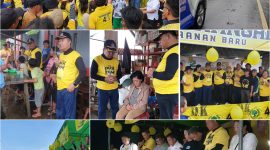 Foto: serba-serbi Roadshow Kampanye PYR-FAM di Kecamatan Motoling Barat 