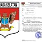 Foto: Logo Minsel dan Surat Pemberitahuan Pemkab Minsel kepada seluruh Kepala SKPD, Camat, Kumtua, Lurah, dan Kepala Sekolah untuk mengikuti apel kerja 