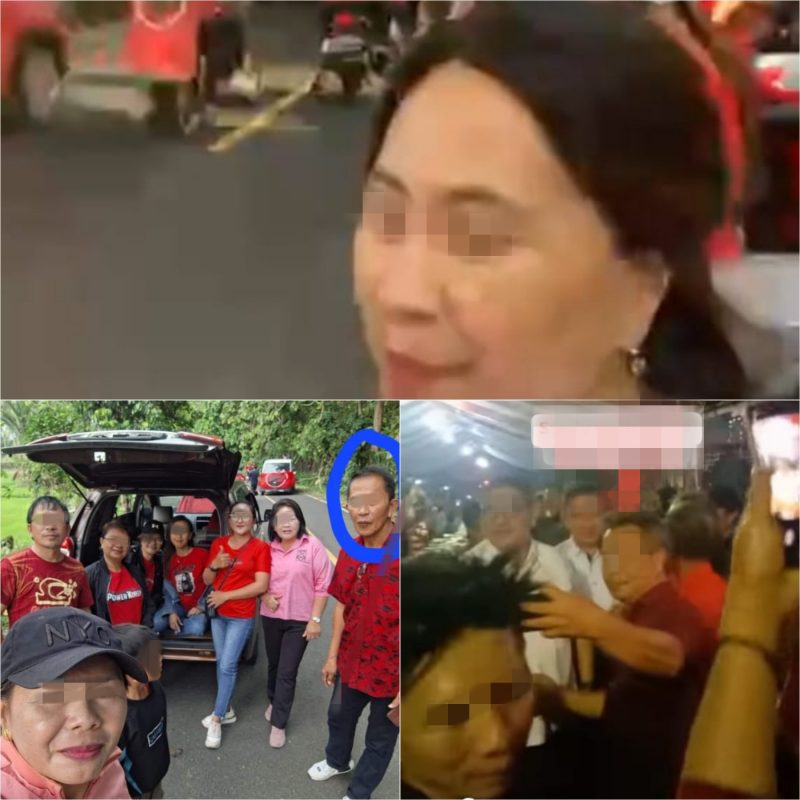 Beberapa bukti foto pelanggaran yang dilakukan oleh beberapa Pj Aparatur Sipil Negara (ASN) Pemkab Minsel yang diduga mendukung paslon FDW-TK