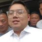 Foto: Anggota DPR RI Rio Dondokambey (RD) saat datang memenuhi panggilan penyidik Subdit Tipidkor Ditreskrimsus Polda Sulut 