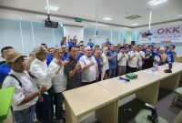 Saat sesi foto bersama diakhir acara