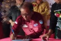 Foto: tangkapan layar oknum ASN yang diduga pernah terlibat politik praktis,saat ini menjadi sebagai Kepala Sekolah di salah satu SMK di Kecamatan Tumpaan