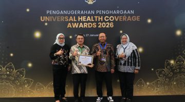 Menuju Jaminan Kesehatan Menyeluruh, Wakil Wali Kota Bekasi Hadiri Pencanangan UHC Tahun 2026