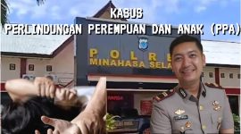 Foto: Gambar ilustrasi tindak pidana persetubuhan anak di bawah umur/background: Mapolres Minsel/inserted photo: Kasat Reskrim Polres Minsel