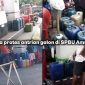 Foto: antrian galon diduga tanpa izin mengantri di SPBU Amurang