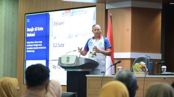 Wali Kota Bekasi Gandeng Aliansi Pemuda Cerdas Inovatif Tangani Banjir dengan Konsep Zero Runoff
