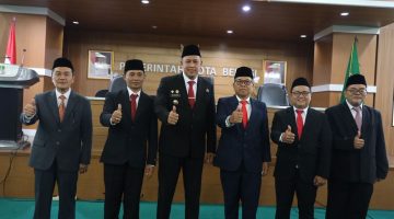 Wali Kota Bekasi Lantik Pengurus Baznas Kota Bekasi, H. Sudarsono Pimpin Periode 2026–2031