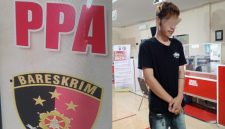 Foto: tersangka kasus PPA Persetubuhan Anak di Bawah Umur, inisial PM